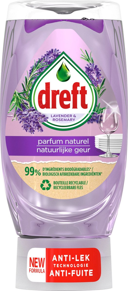 Fairy Naturals Liquide vaisselle au parfum 100 % naturel de