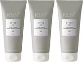 Keune Style - Curl Cream - 3 x 200ml