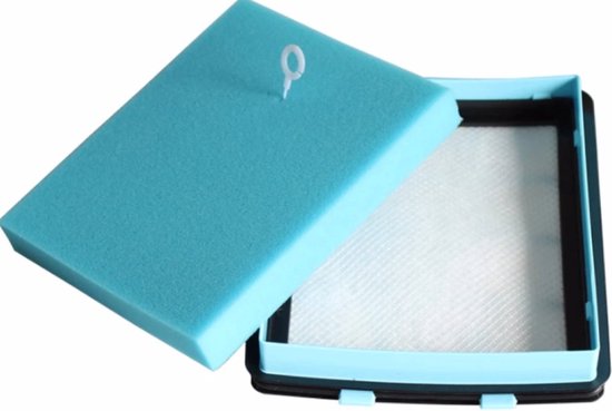 4x Filtre d'entrée Compatible avec Philips PowerPro Expert (ECO) CRP745 Protège le moteur de la poussière FC8760 - FC8769