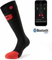 Lenz Heat Sock 5.0 Embout 39-41 SLIM FIT - Zwart/ Rouge / Grijs - Sans Batteries