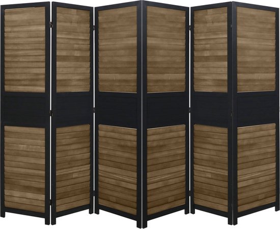 Homestyle4u 387, kamerscherm, ruimteverdeler, binnen, 5-delig