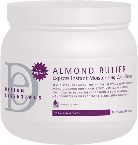 Design Essentials Almond Butter Express Instant Moisturizing 3527