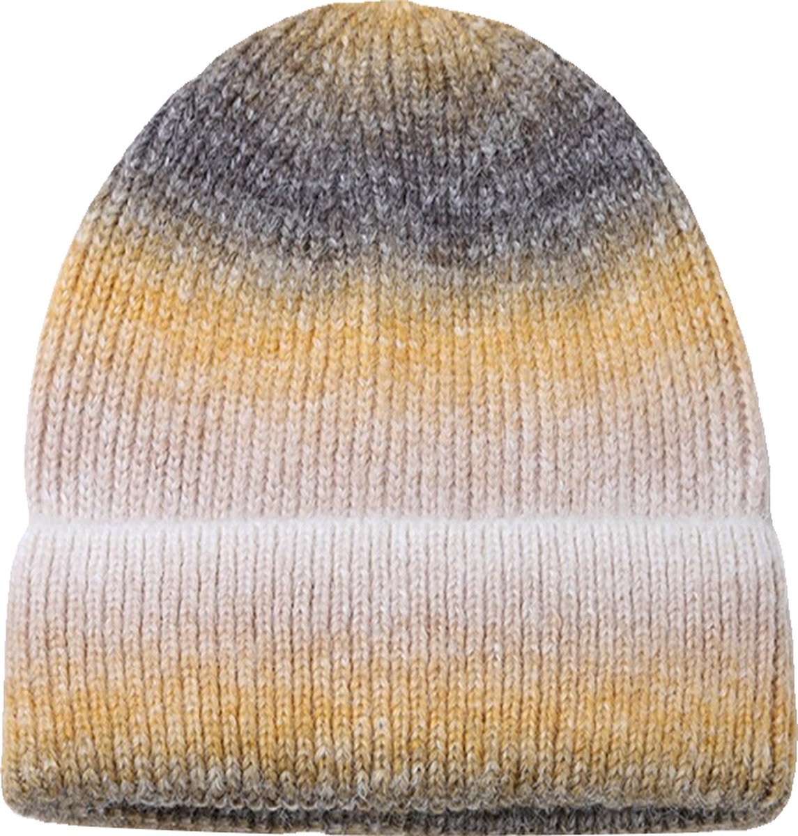 Muts / Beanie Tie Dye Oker / Beige Polyacryl | One Size | Fashion Favorite