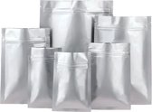 Sacs Mylar Ziplock 15cm x 20cm - sacs aliments frais - sacs sous vide alimentaire - sacs ziplock aluminium - sac mylar