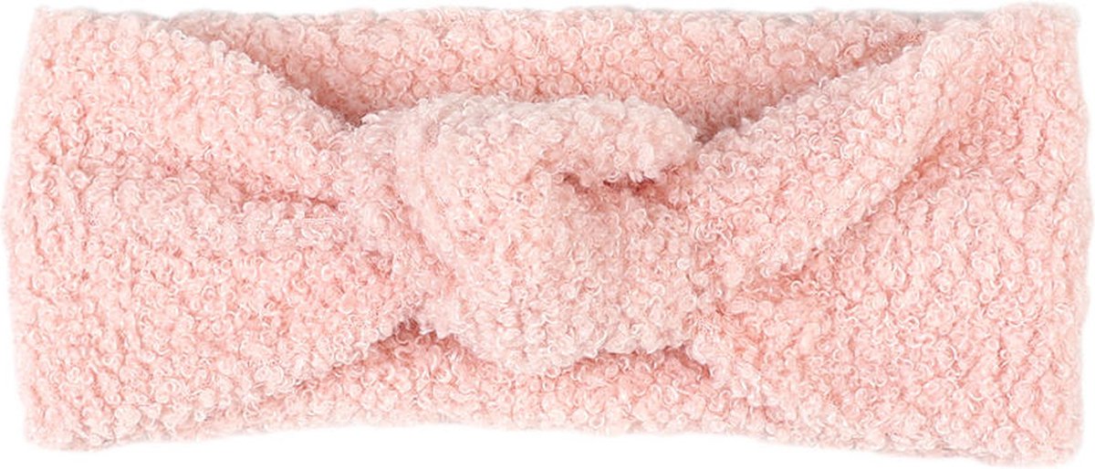 Without Lemon - Teddy Hoofdband - Haarband - Strikje - Teddy Bow - Winter - Meisjes - Baby - Lichtroze