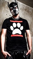 Sk8erboy honden poot t-shirt - zwart - medium