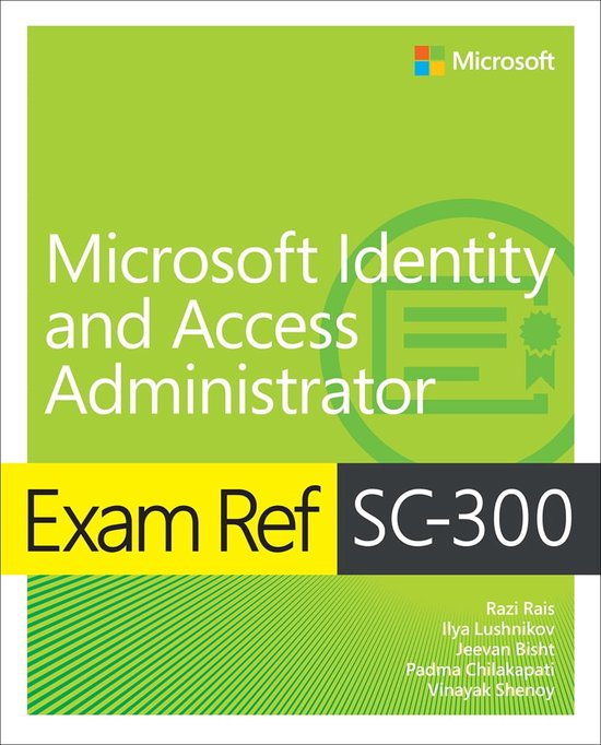 Exam Ref - Exam Ref SC-300 Microsoft Identity and Access Adm ... - cover