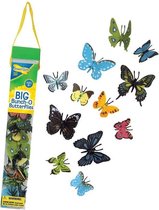Plastic gedetailleerde vlinders