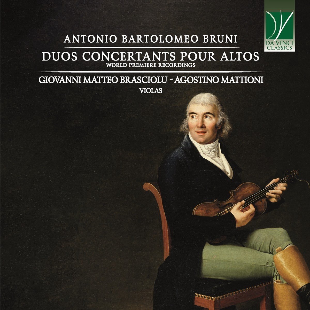 Giovanni Matteo Brasciolu & Agostino Mattioni - Bruni: 6 Duos Concertants Pour 2 Alto (CD)