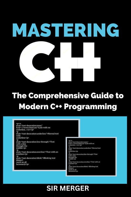 MASTERING C ++ (ebook), Sir Merger | 1230006011543 | Boeken | bol