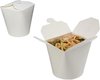 Noodle Box - Asian Food - Wok to go beker - Wit, 50 stuks, 16oz 475ml