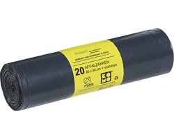 KOMO Afvalzakken - 10 rollen a 20 stuks - 60 liter