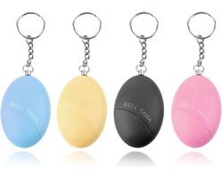 Persoonlijke alarm - Sleutelhanger alarm - Senioren Alarm - 120 decibel sirene - Beveiliging Alarm - Zelfverdediging - Veiligheid Alarm - Persoonlijke Alarm - Mix