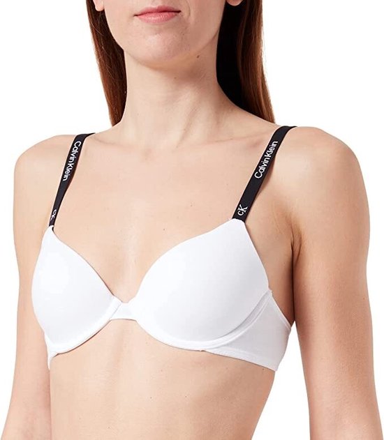 Calvin Klein - Soutien- BH à armatures - Wit - 70-85B | bol