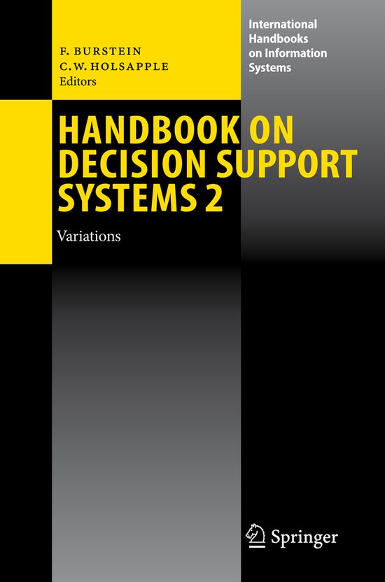 International Handbooks on Information Systems- Handbook on  ... - cover