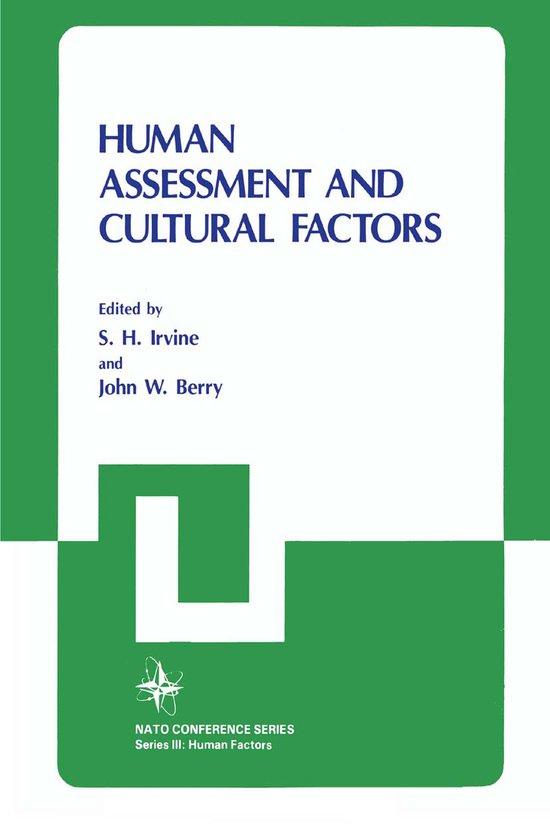 Human Assessment and Cultural Factors - cover