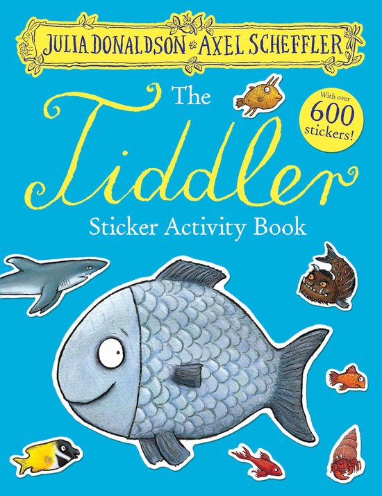 The Tiddler Sticker Book - cover