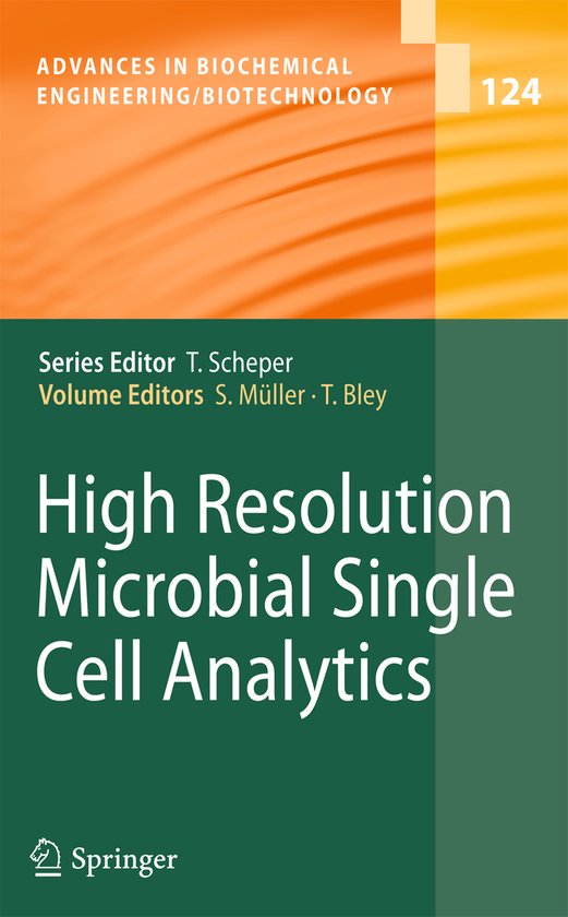 High Resolution Microbial Single Cell Analytics - cover