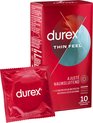 Durex - Condooms Feeling Thin Feel - Nauwsluitend & Extra dun - 10 stuks
