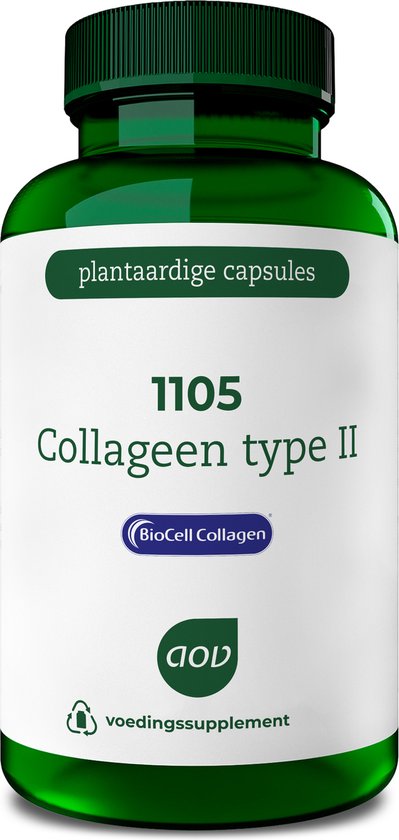 Neuken Uitrusten Absorberen AOV 1105 Collageen type II - 90 vegacaps - Collageen - Voedingssupplement |  bol.com