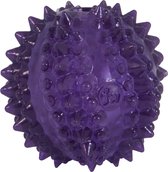 JW Bristl-ee boule de cactus - speelgoed Puppy - Boule à mordre contre les dents et les gencives douloureuses - Ø 6,5 cm - Violet