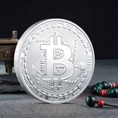 Pièce Bitcoin - BTC - 2 Pièces - Crypto - Argent - Monnaie Crpto Décentralisée - Monnaie Crypto