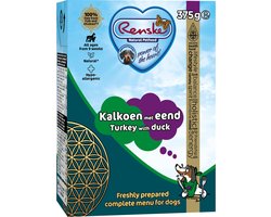 Renske Vers - Tetrapack 375 g - Hondenvoer - Kalkoen&Eend