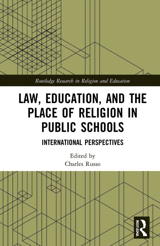 Routledge Research in Religion and Education- Law, Education ... - cover