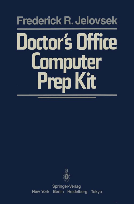 Doctor's Office Computer Prep Kit - cover