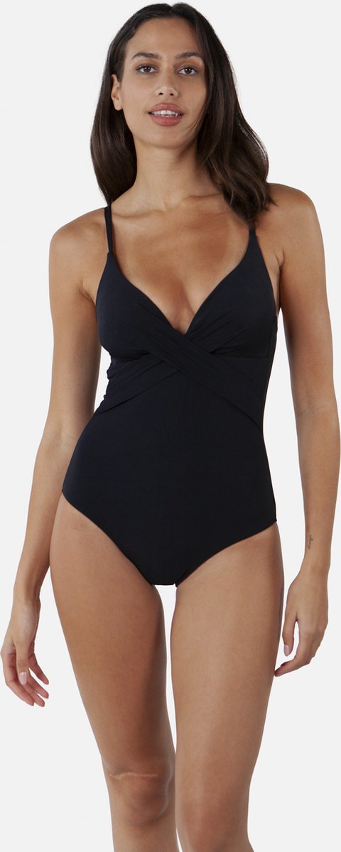 Barts Solid Shaping One Piece Vrouwen Badpak - Zwart — afbeelding 5