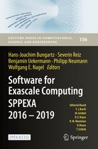 Software for Exascale Computing SPPEXA 2016 2019