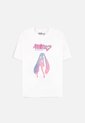 Hatsune Miku - Silhouette Dames T-shirt - S - Wit