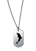 Akyol - dolfijn ketting - Dolfijn - dierenliefhebber - dieren vriend - oceaan - leuk cadeau voor iemand die van dolfijnen houd
