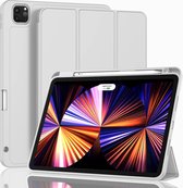 Mobiq - Étui Souple à Trois Volets iPad Pro 11 pouces (2021/2020/2018) | Gris