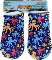 Futsy - Octopus - Chaussettes de natation antidérapantes enfant - Chaussons de bain - Chaussons Chaussures aquatiques - Taille 30/32