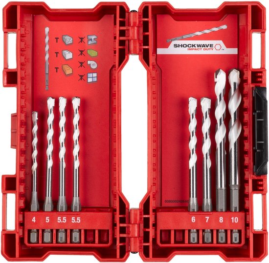 Milwaukee Multi materiaalboor set - 4932471113