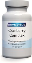 Nova Vitae - Cranberry D-mannose Complex - 180 tabletten
