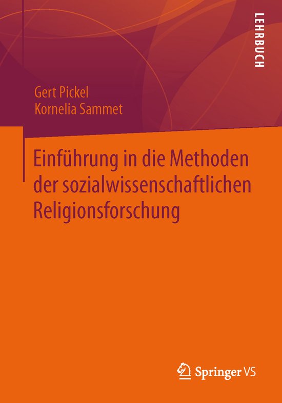 Einfuehrung in die Methoden der sozialwissenschaftlichen Rel ... - cover