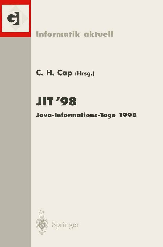 JIT'98 Java-Informations-Tage 1998 - cover