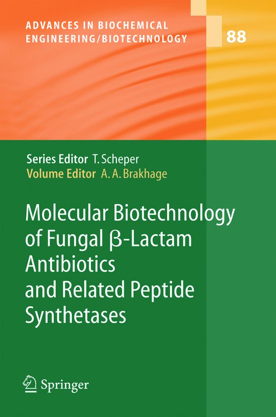 Molecular Biotechnology of Fungal ß-Lactam Antibiotics and  ... - cover