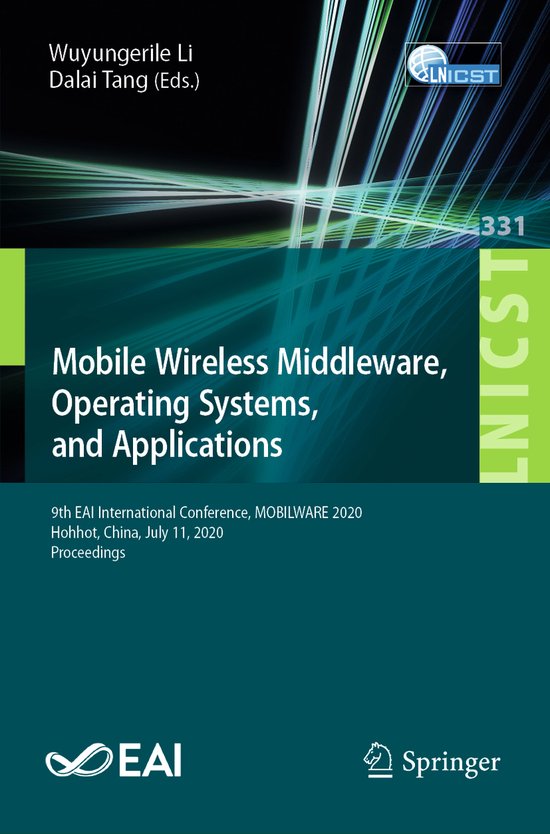 Mobile Wireless Middleware Operating Systems and Application ... - cover