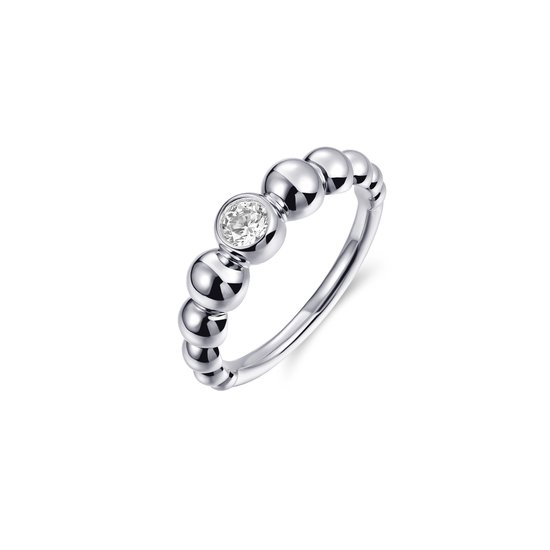 Gisser Jewels - Ring - Zilver - Zirconia - 5 mm