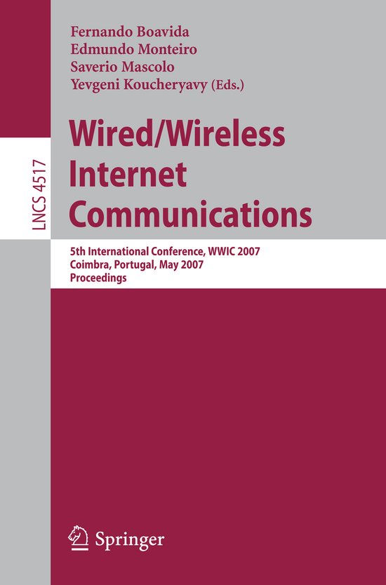 Wired/Wireless Internet Communications - cover