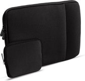 Coverzs Laptophoes 15.6 inch met organizer voor accessoires - zwart