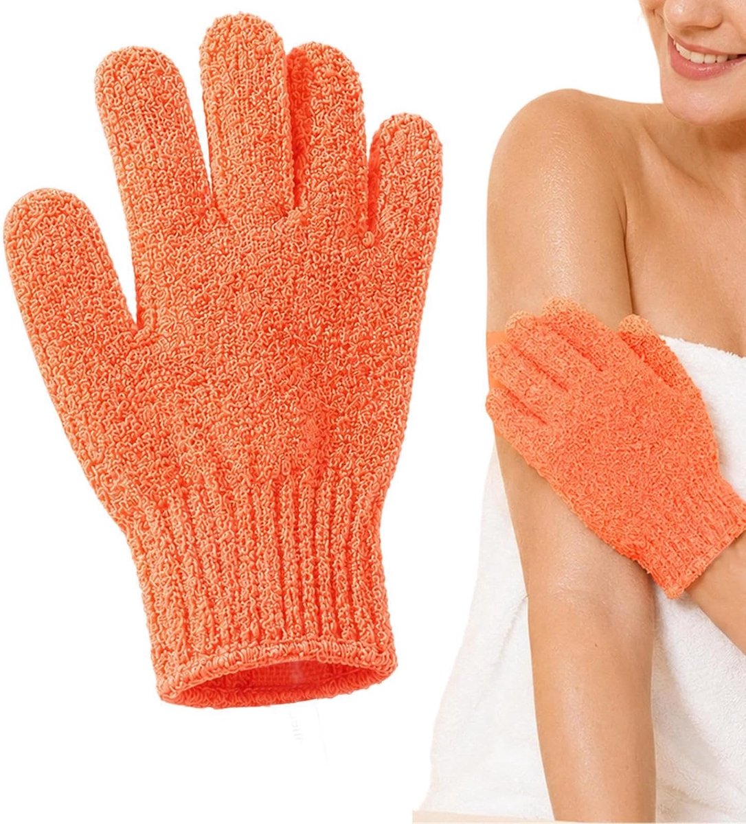Gladde, Milde Diepe Reiniging, Body Scrub Handschoenen, Voor Mannen Vrouwen Senioren Tijdens Reizen In Hotels Zakenreis Thuisgebruik Spa En Vakantie