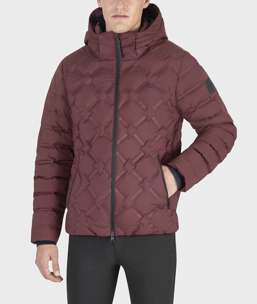 Equiline FW’23 Heren Winterjas Curroc Rood