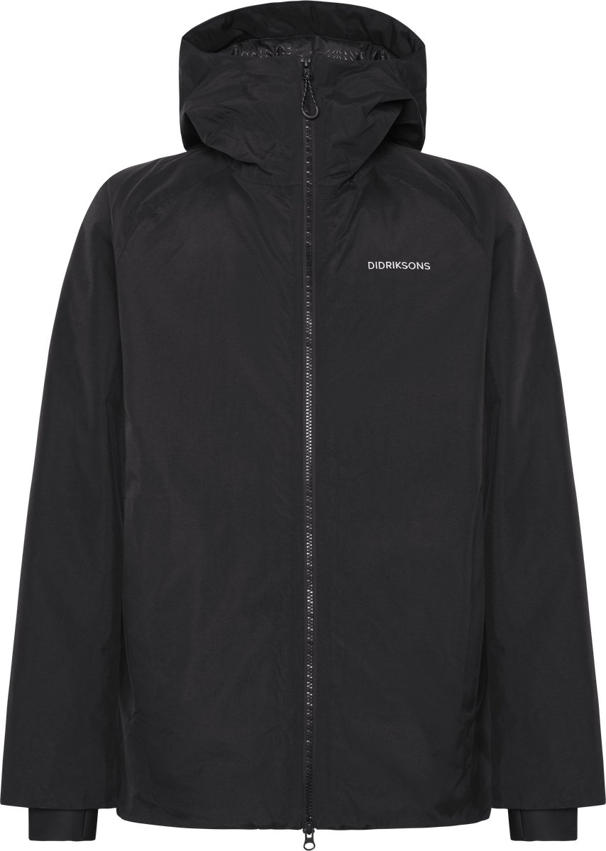 Didriksons MARVIN USX JKT Heren Outdoorjas Zwart