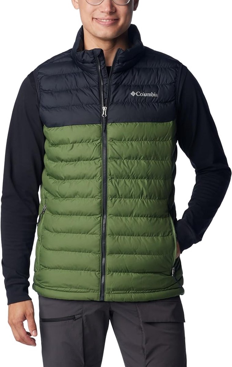 Columbia Pouring Adventure 2-regenjas voor heren waterdichte regenjas Sage x New Groen