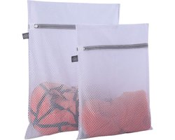 Waszakken voor delicate was, Wasmachine waszakken voor T-shirts, jas, jurk, broek, verpakking van 2
