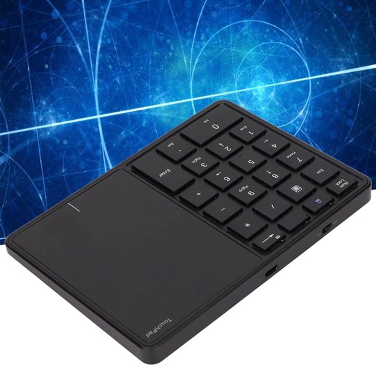 SPHProducts - Draadloos Numeriek Toetsenbord - USB Numpad - Touchpad